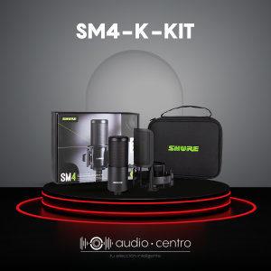 <span></span>MICRÓFONO DE CONDENSADOR SM4-K-KIT DE SHURE