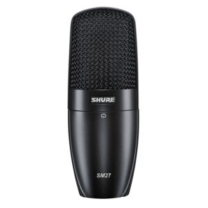 <span></span>MIC SHURE SM27-SC CONDENSADOR DIAFRAGMA GRANDE