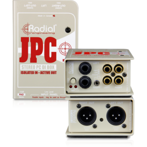 <span></span>CAJA DIRECTA RADIAL JPC ACTIVA PARA COMPUTADOR