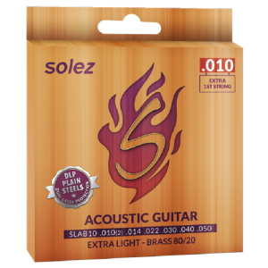 <span></span>ENCORDADO SOLEZ ACUSTICA ACERO SLAB10
