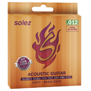 <span></span>ENCORDADO SOLEZ ACUSTICA ACERO SLAB12