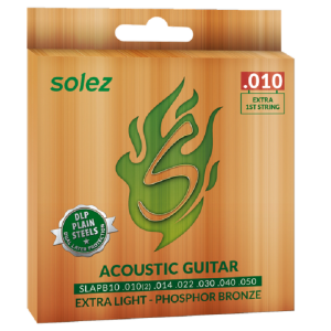 <span></span>ENCORDADO SOLEZ ACUSTICA ACERO SLAPB10