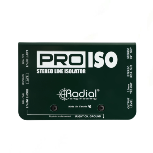<span></span>CONVERTIDOR Y AISLADOR DE +4DB A 10DB RADIAL PRO ISO