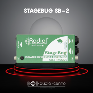 <span></span>CAJA DIRECTA RADIAL STAGEBUG SB-2 PASIVA