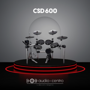 <span></span>BATERÍA ELECTRÓNICA CARLSBRO CSD600 DE 9 PIEZAS