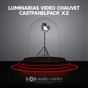 <span></span>LUMINARIAS VIDEO CHAUVET CASTPANELPACK X2