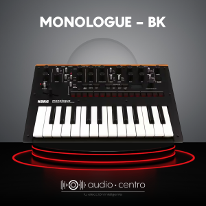 <span></span>SINTETIZADOR ANALOGO KORG MONOLOGUE BK