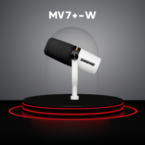 <span></span>MICRÓFONO USB MV7+-W SHURE