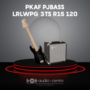<span></span>COMBO BAJO AF PJ Y AMPLIFICADOR FENDER
