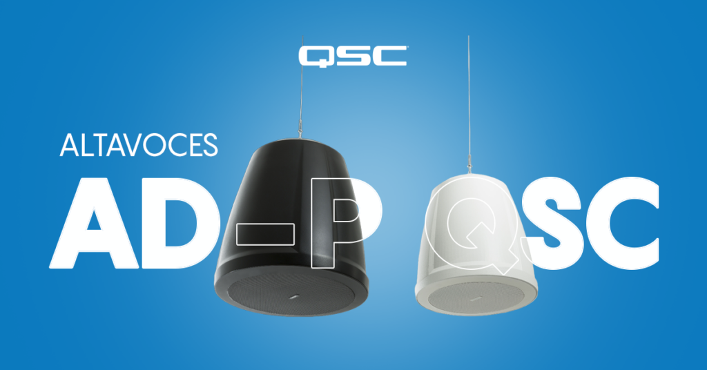 En este momento estás viendo Altavoces colgantes QSC Serie AD-P